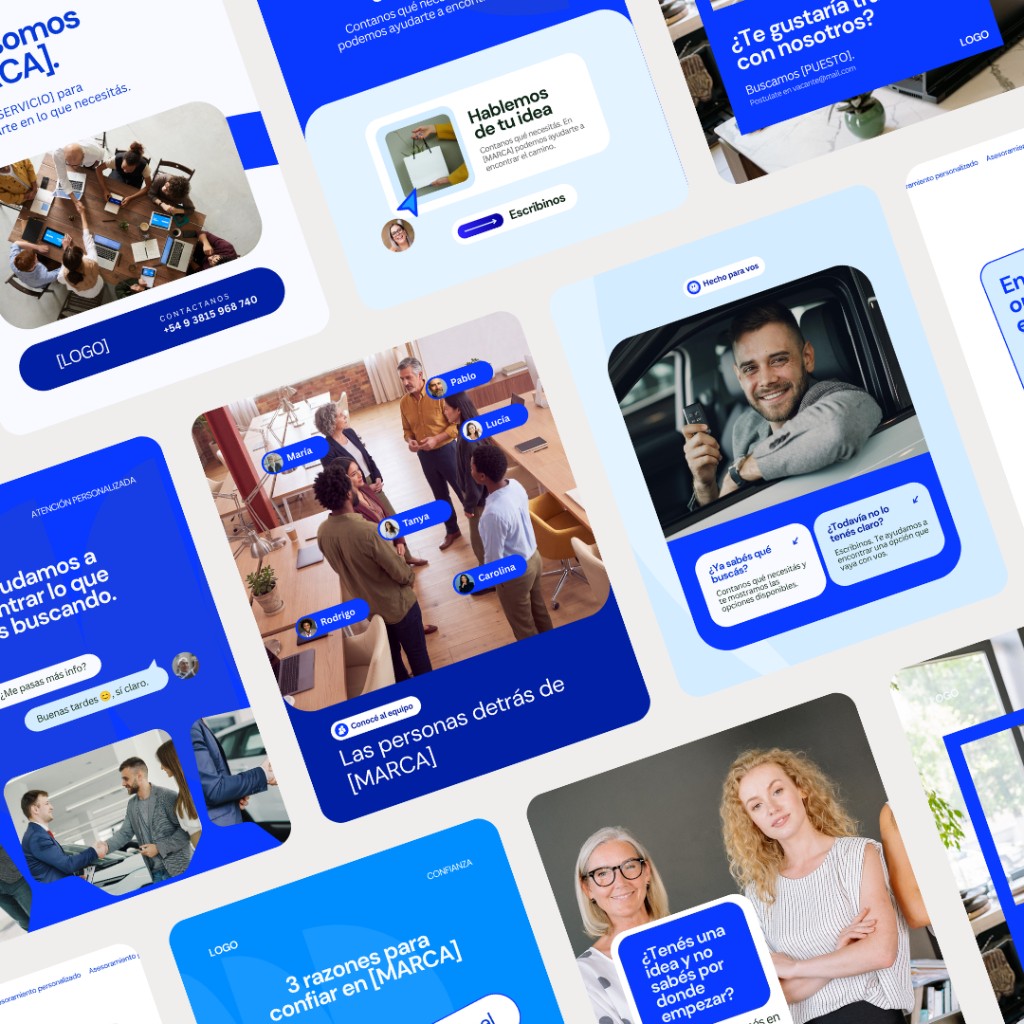 Canva Template — Feed Institucional