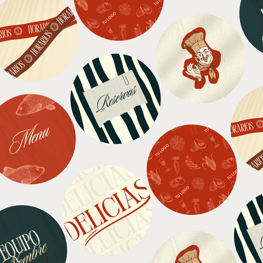 Canva Template — Highlights Restaurante